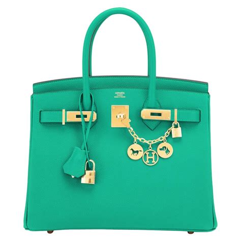 hermes vrt jade birkin|HERMES Epsom BIRKIN 30 Vert Jade .